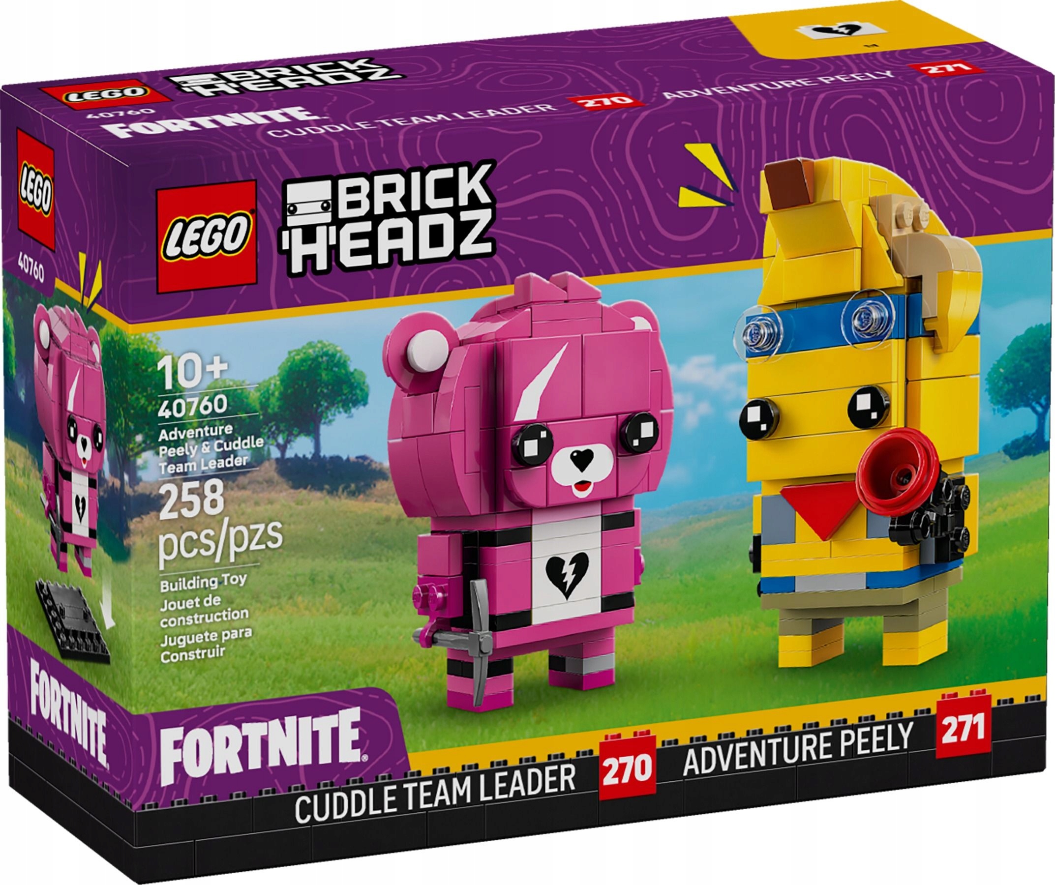 Lego Fortnite 40760 Dobrodružná kůže a velitelka týmu mazlíků