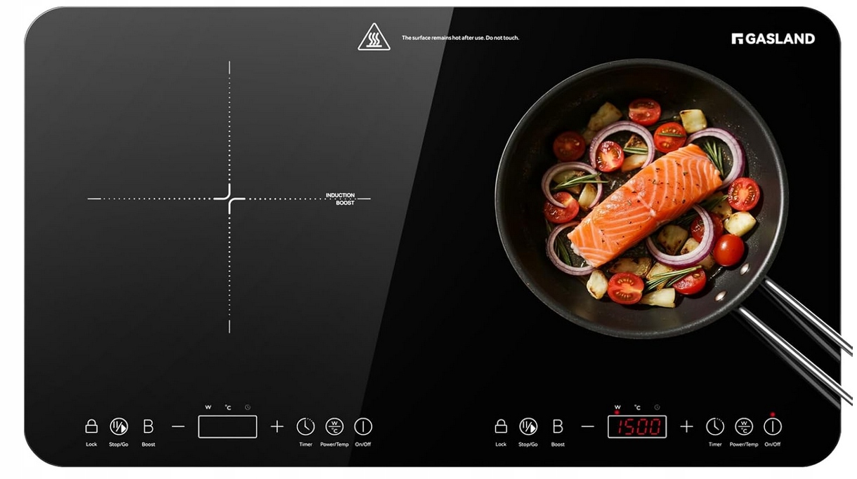 Elektrická indukční varná deska Gasland 2 zóny 3500 W