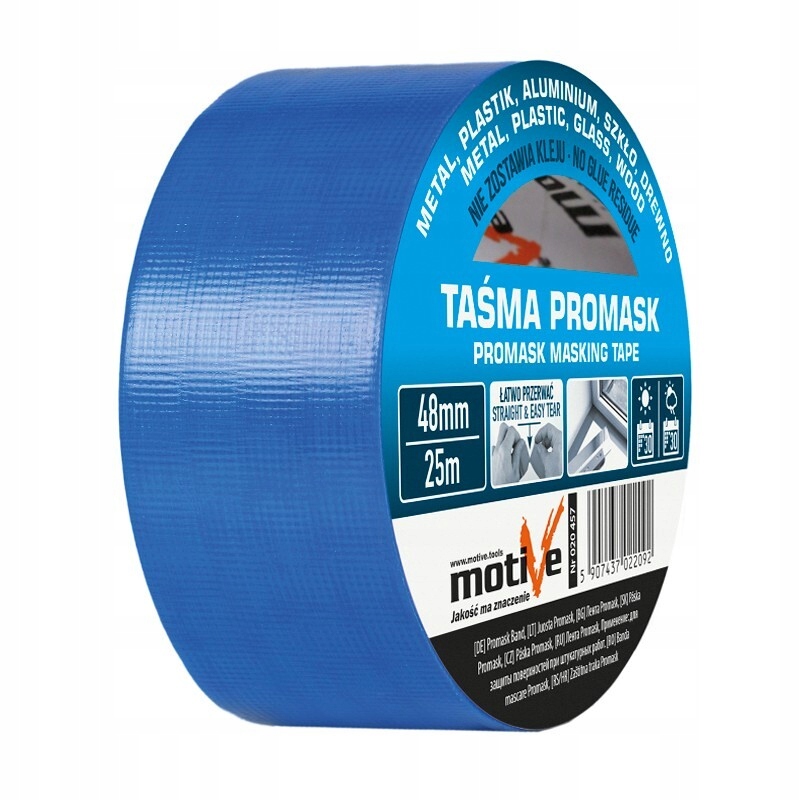 

Taśma malarska Pe Promask 48/50 do zabezpieczania
