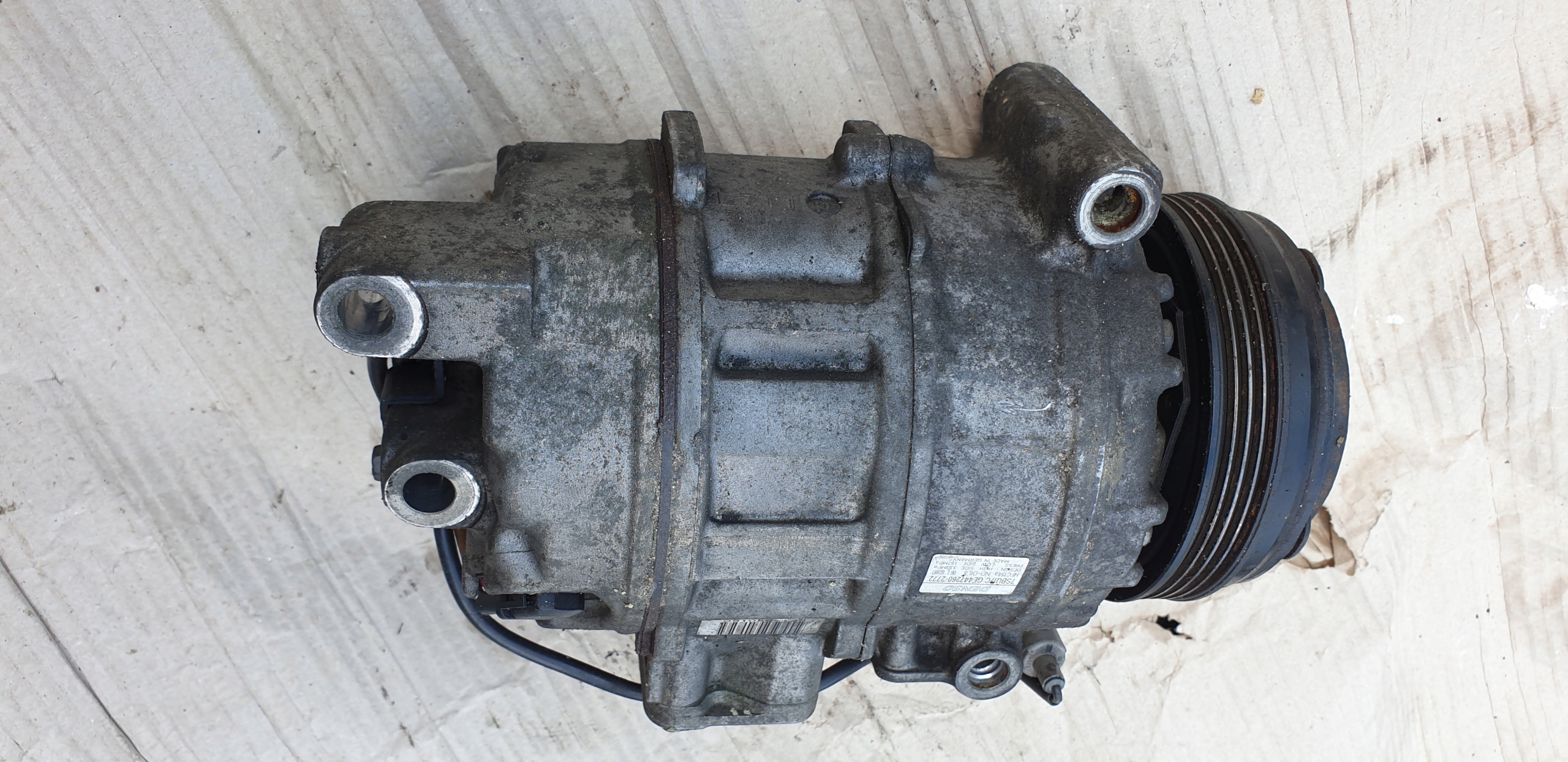 compressor; of the air conditioning compressor pump BMW X6 E71 X5 E70 OE EU S63