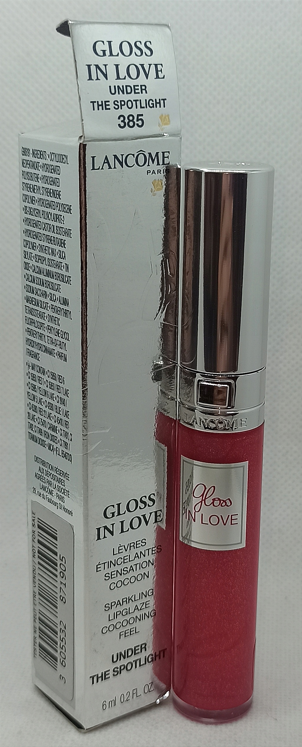 LANCOME GLOSS IN LOVE SPARKLING LIPGAZE 385 EAN (GTIN) 3605532871905