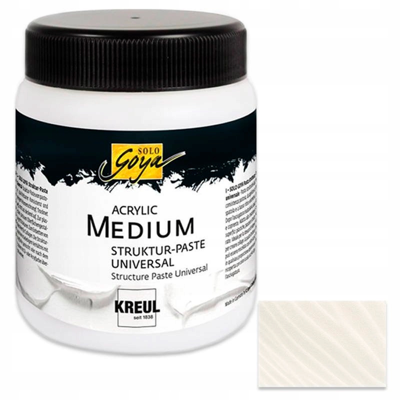 Strukturovaná pasta Kreul 250ml Akrylové Impasto pro modelování barev