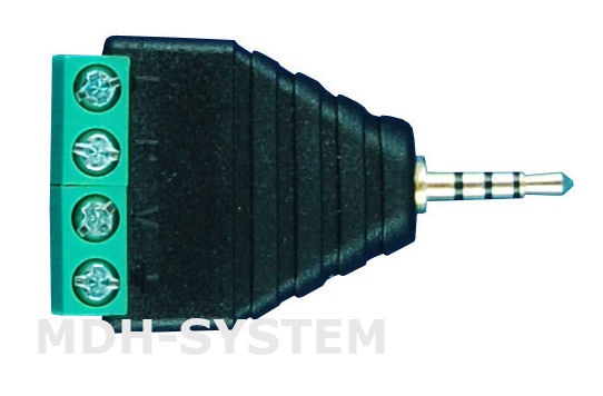 ZŁĄCZE WTYK GNIAZDO JACK 2.5mm PRZEDŁUŻACZ 4PIN Marka Inna