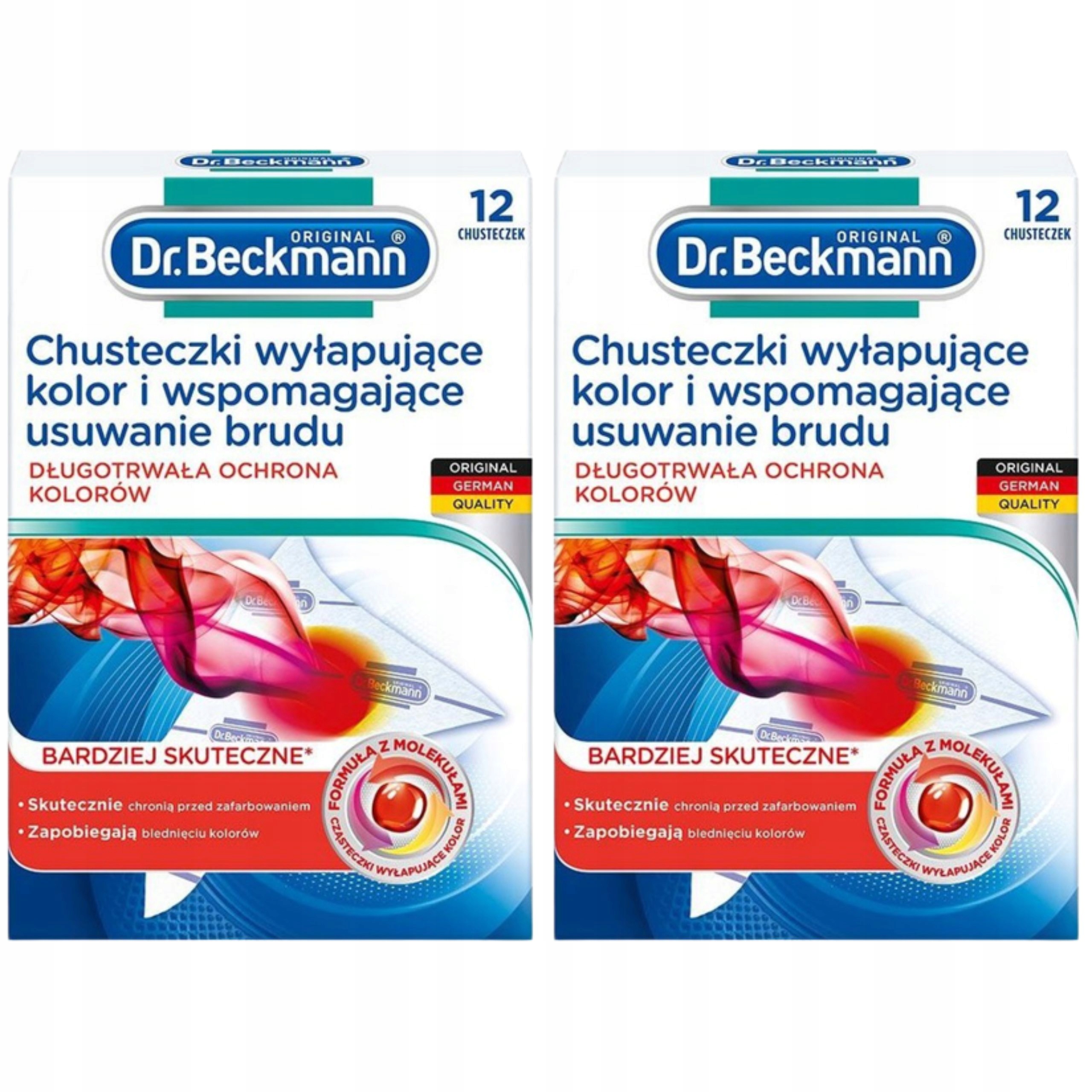 

Dr Beckmann chusteczki wyłapujące kolor 24 szt.