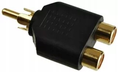 Adapter 2 x RCA F - 1 x RCA M