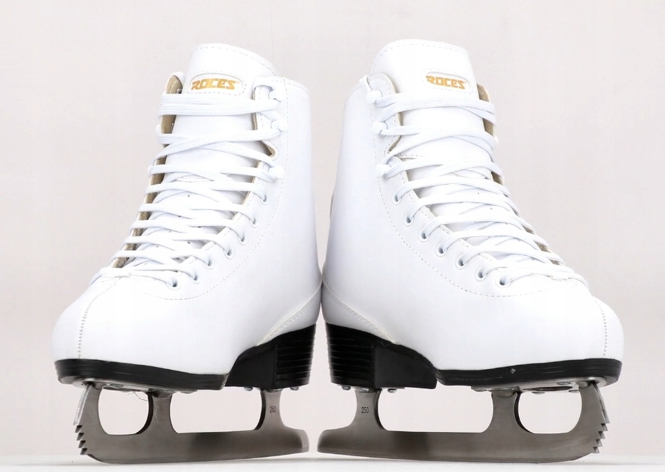 Krasobruslařské šněrovací brusle Roces Paradise white bílé, velikost vel.