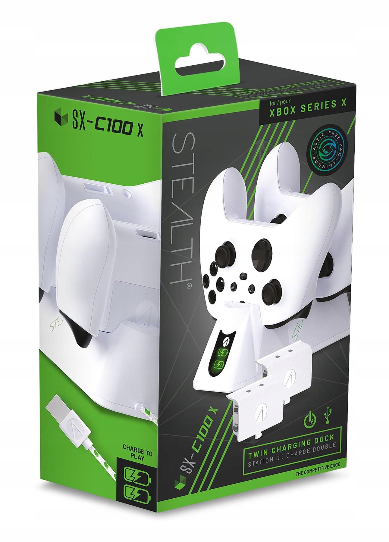 Nabíječka pro pady Twin Charging Dock Xbox Series X SX-C100X 2x Aku stanice