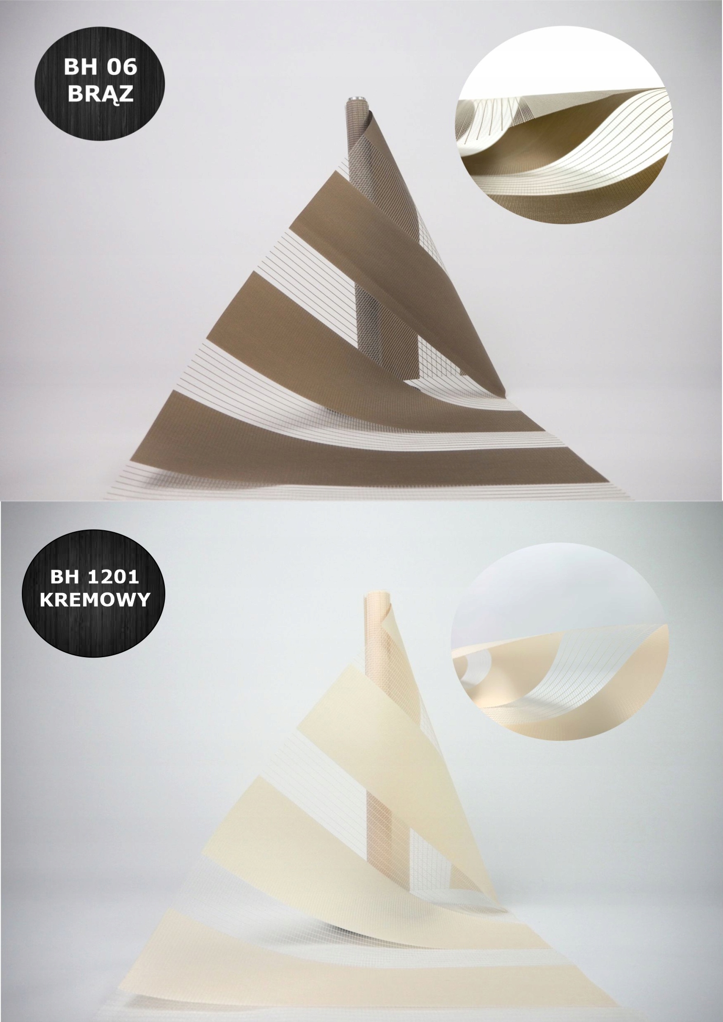 ROLETA ROLETY ŻALUZJA DZIEŃ NOC NA WYMIAR 57X150 Marka Karmet