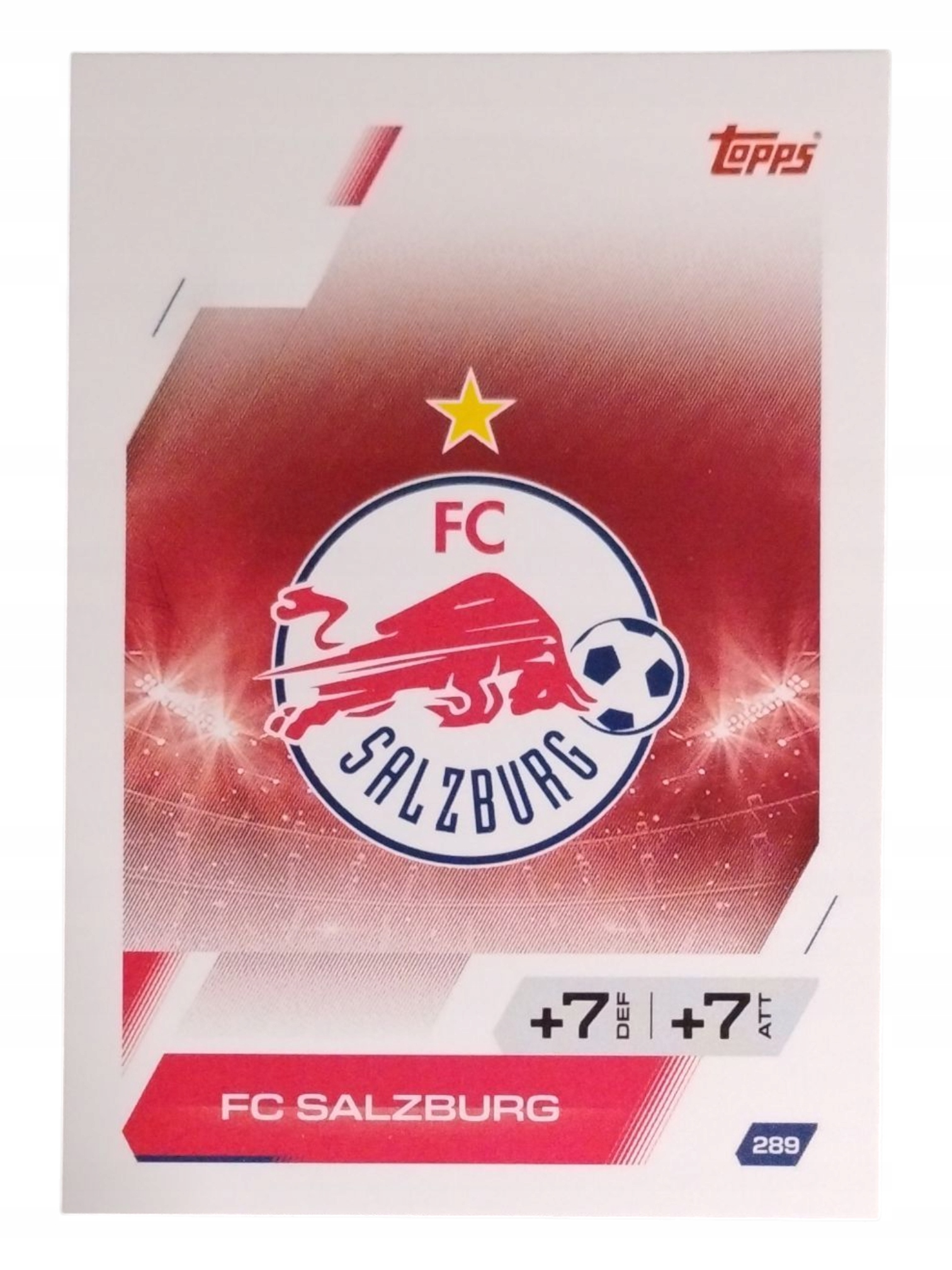 Topps Match Attax 2025-2026 Logo Team Badge Fc Salzburg 289