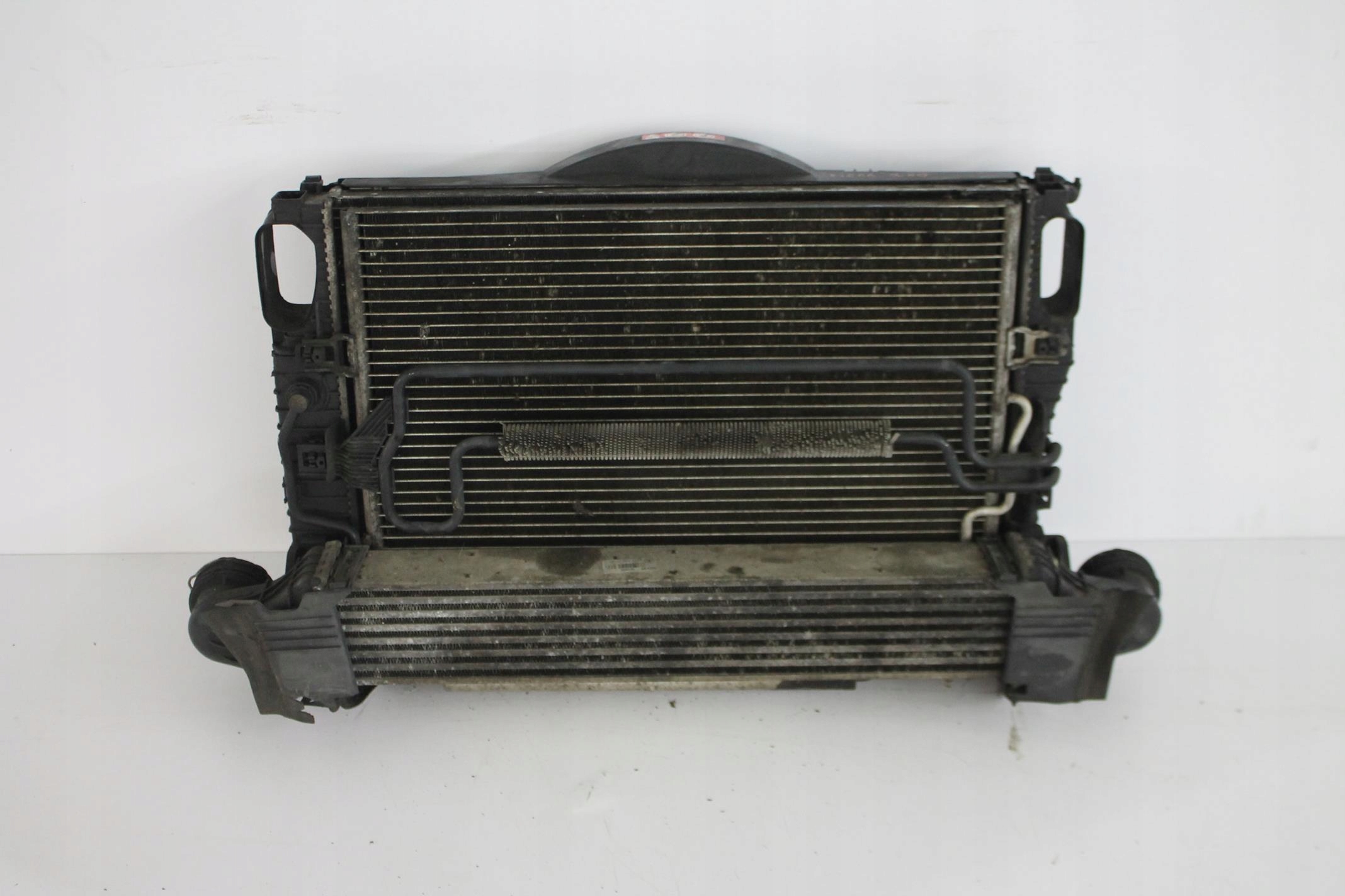 CHŁODNICE WENTYLATOR KOMPLET MERCEDES W211 3.0 CDI
