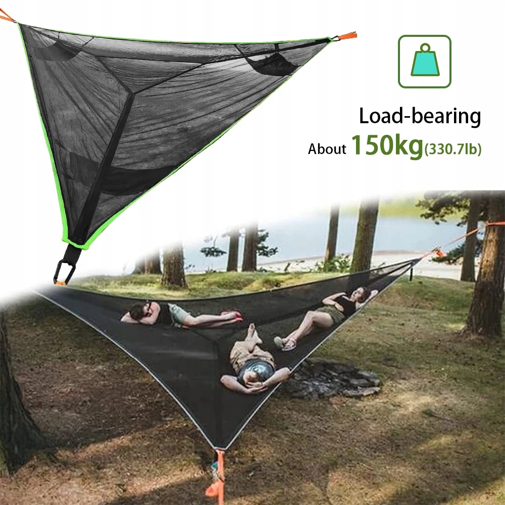 Hamak kempingowy zielony2,8m Model SP21648GR-28