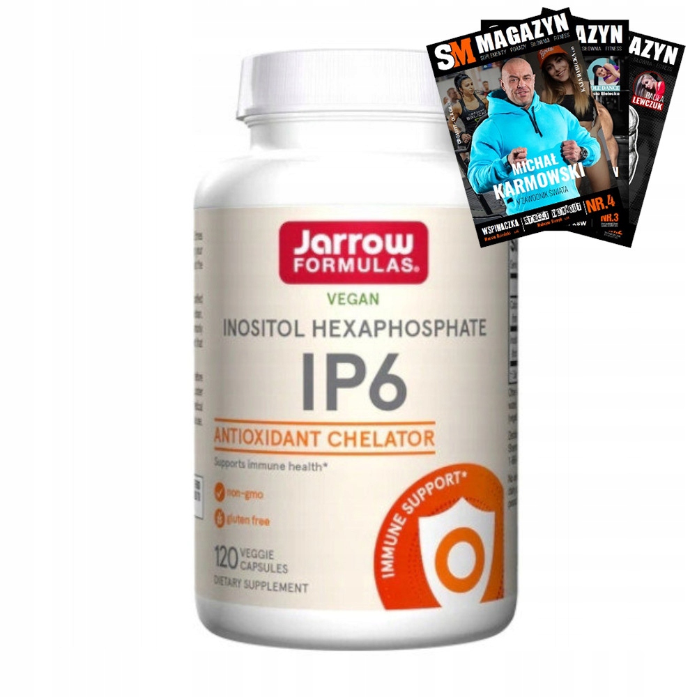 JARROW FORMULAS IP6 INOSITOL PAMIĘĆ I KONCENTRACJA 120 vkaps ...