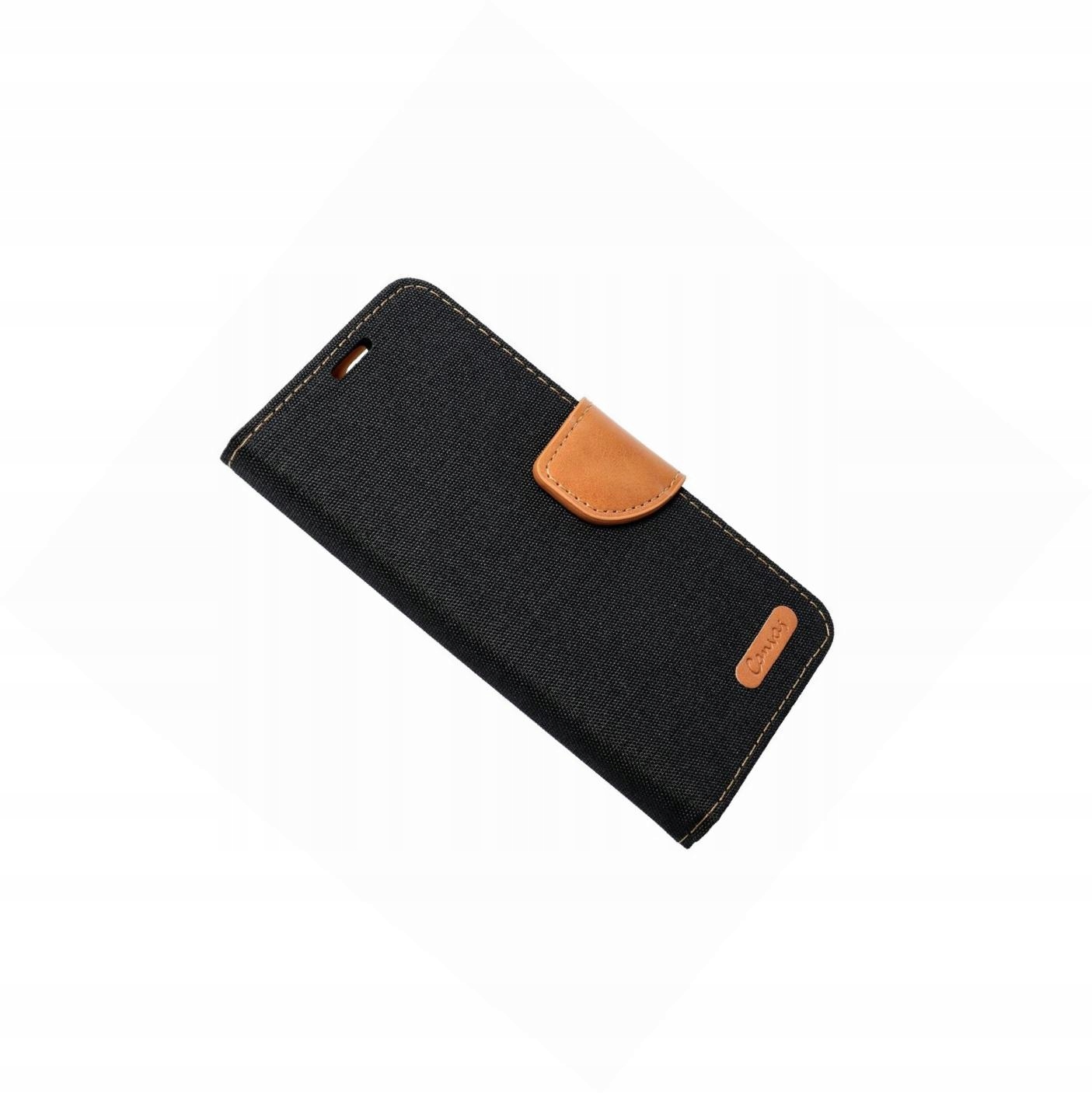 Etui futerał jeans Canvas Book do iPhone 16 Pro