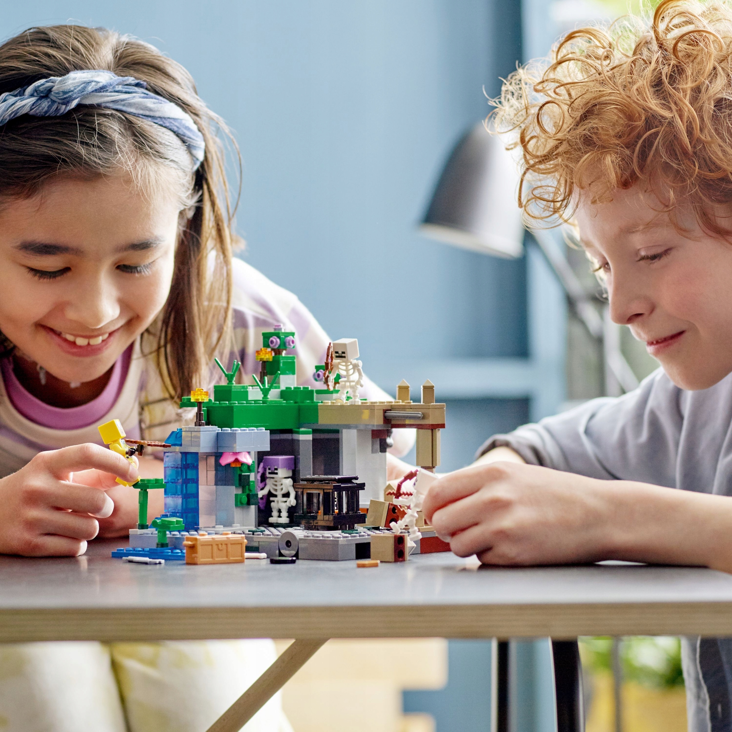 LEGO MINECRAFT LOCH SZKIELETÓW 21189 ZESTAW MINECRAFT NA PREZENT Płeć chłopcy dziewczynki