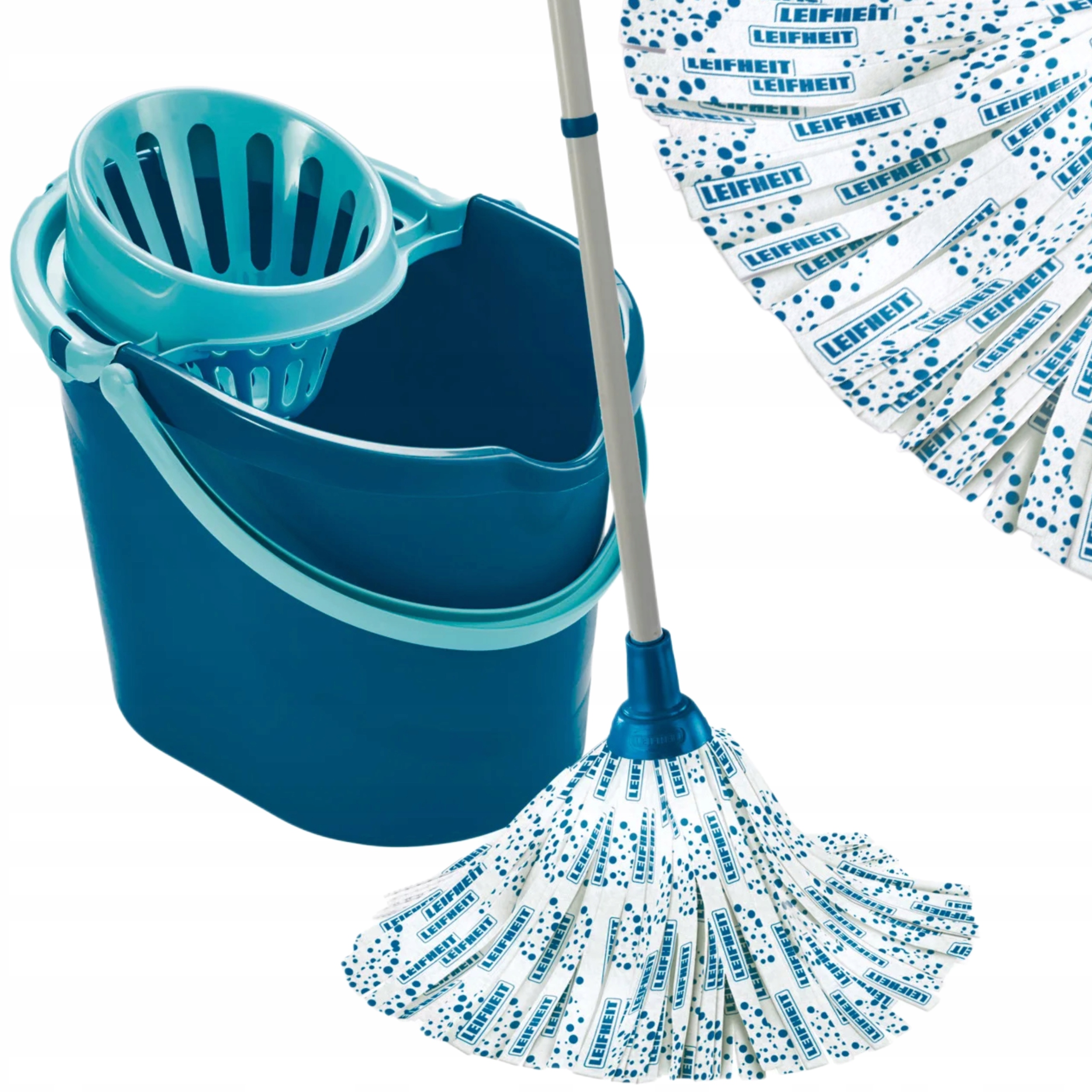 Leifheit Clean Twist Mop Rotační S Vědrem A Nástavcem 120CM 12L