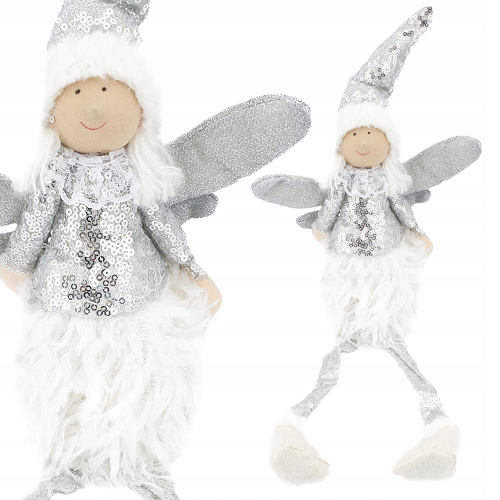 ANIOŁ OZDOBA WISI SIEDZI PREZENT NA ŚWIĘTA XXL