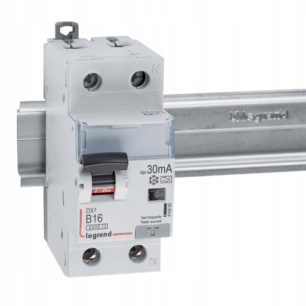 Diferenciální a nadproudový spínač P312 2P B 16A 30MA Typ A DX3