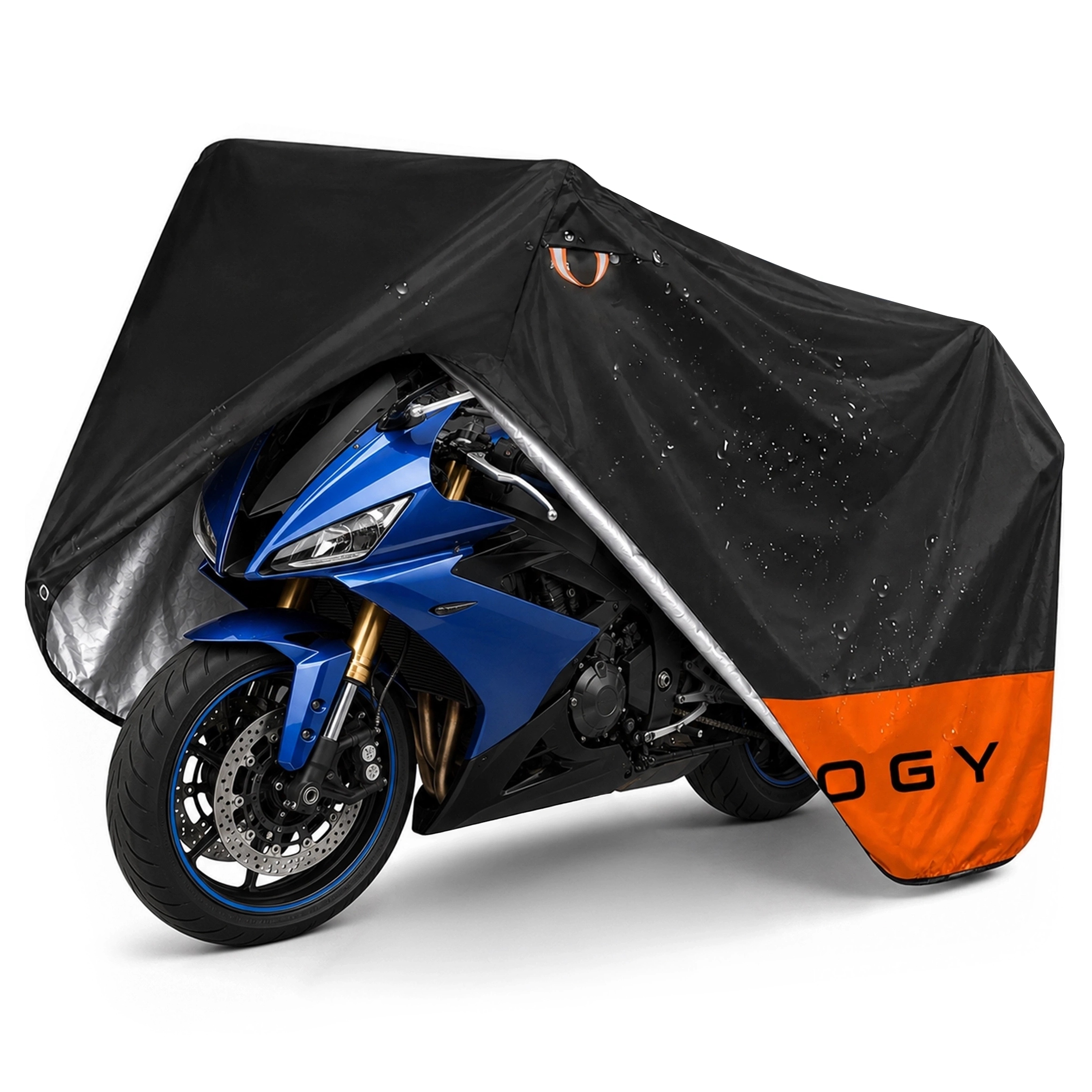 Obal na skútr Motor Motocykl Voděodolný proti dešti Pu Oxford 210D