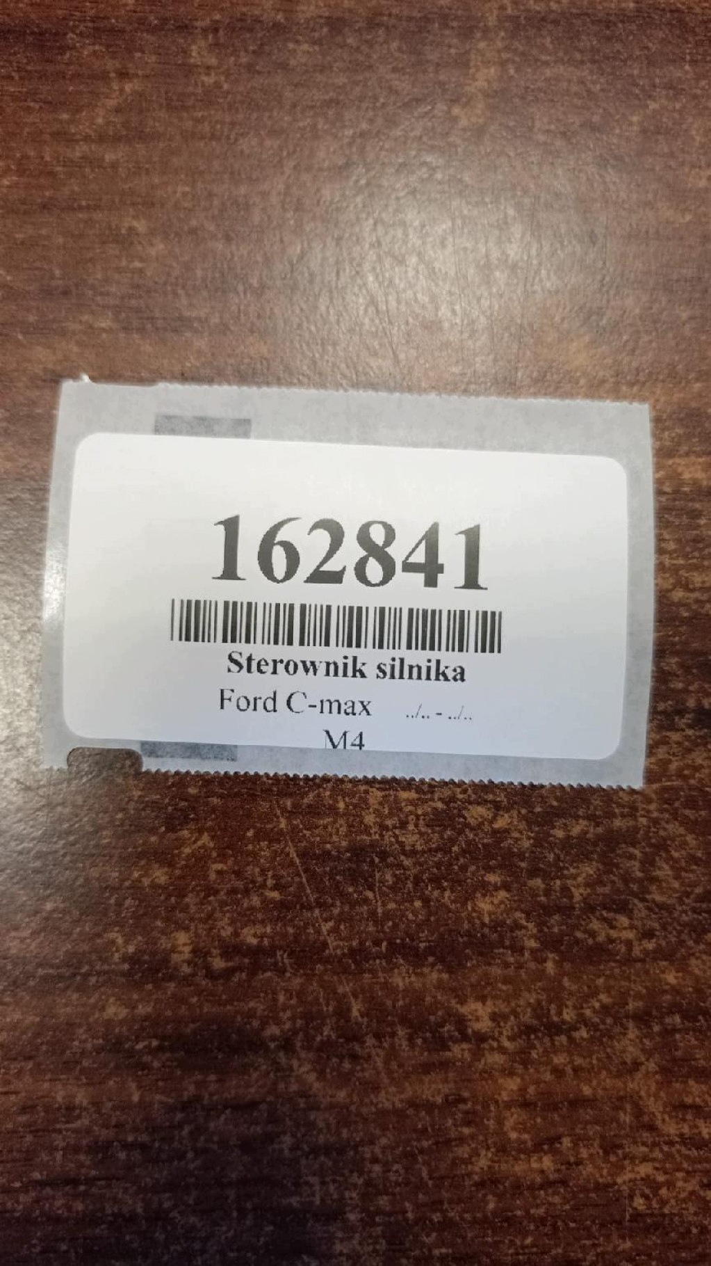 FORD C-MAX control unit of the engine 4M5112A650MA