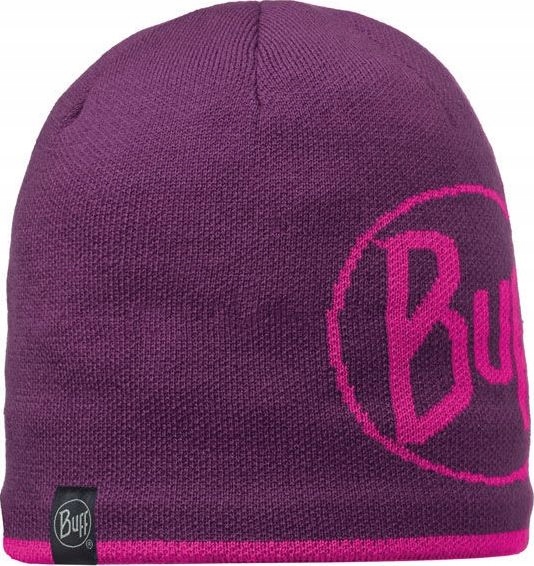 BUFF CZAPKA KNITTED POLAR LOGO PLUM FIOLETOWA