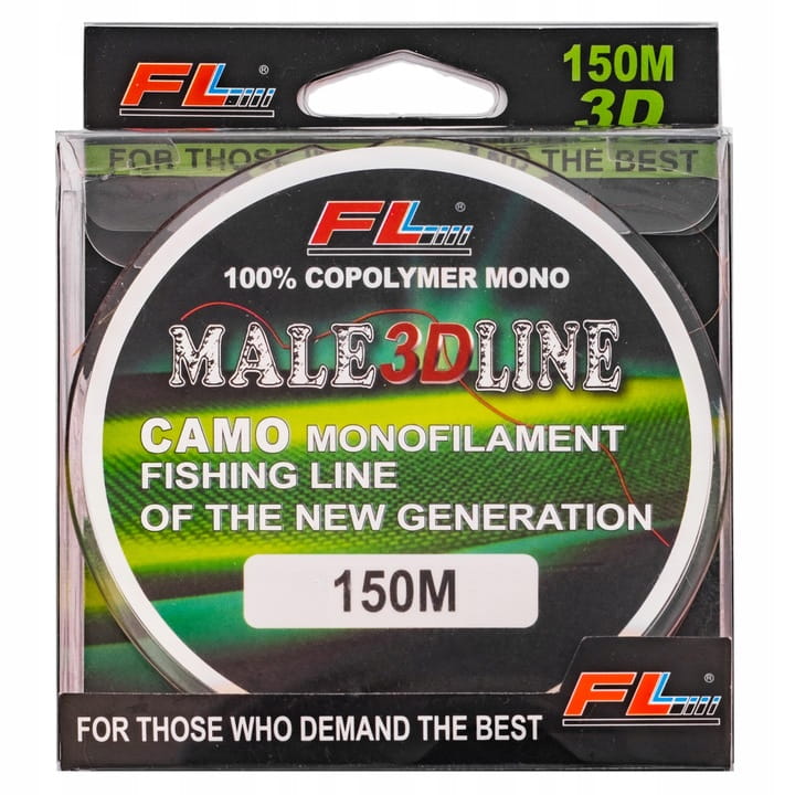Fl Żyłka Male Line 3D 0.16mm/150m
