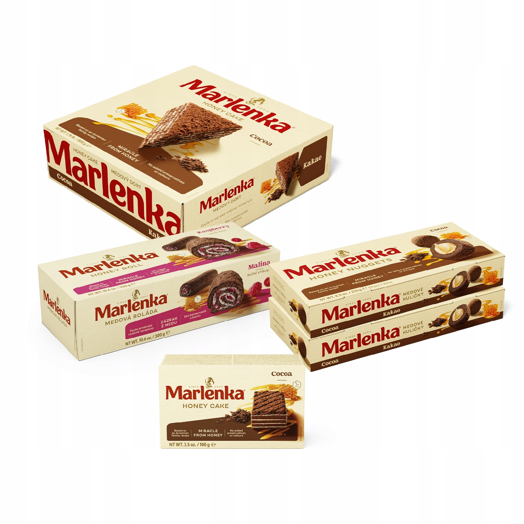 Levně Marlenka Kakaový mix produktů velký