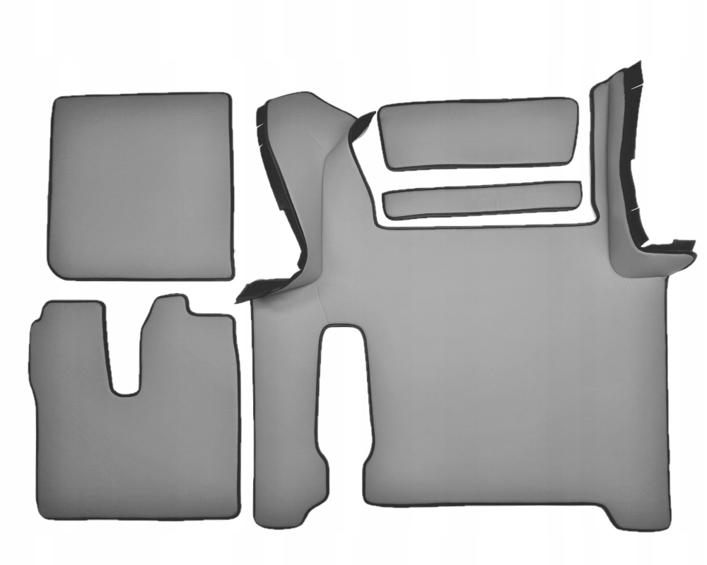 Коврики MAN TGX PO2017 2ГЛАДКИЕ