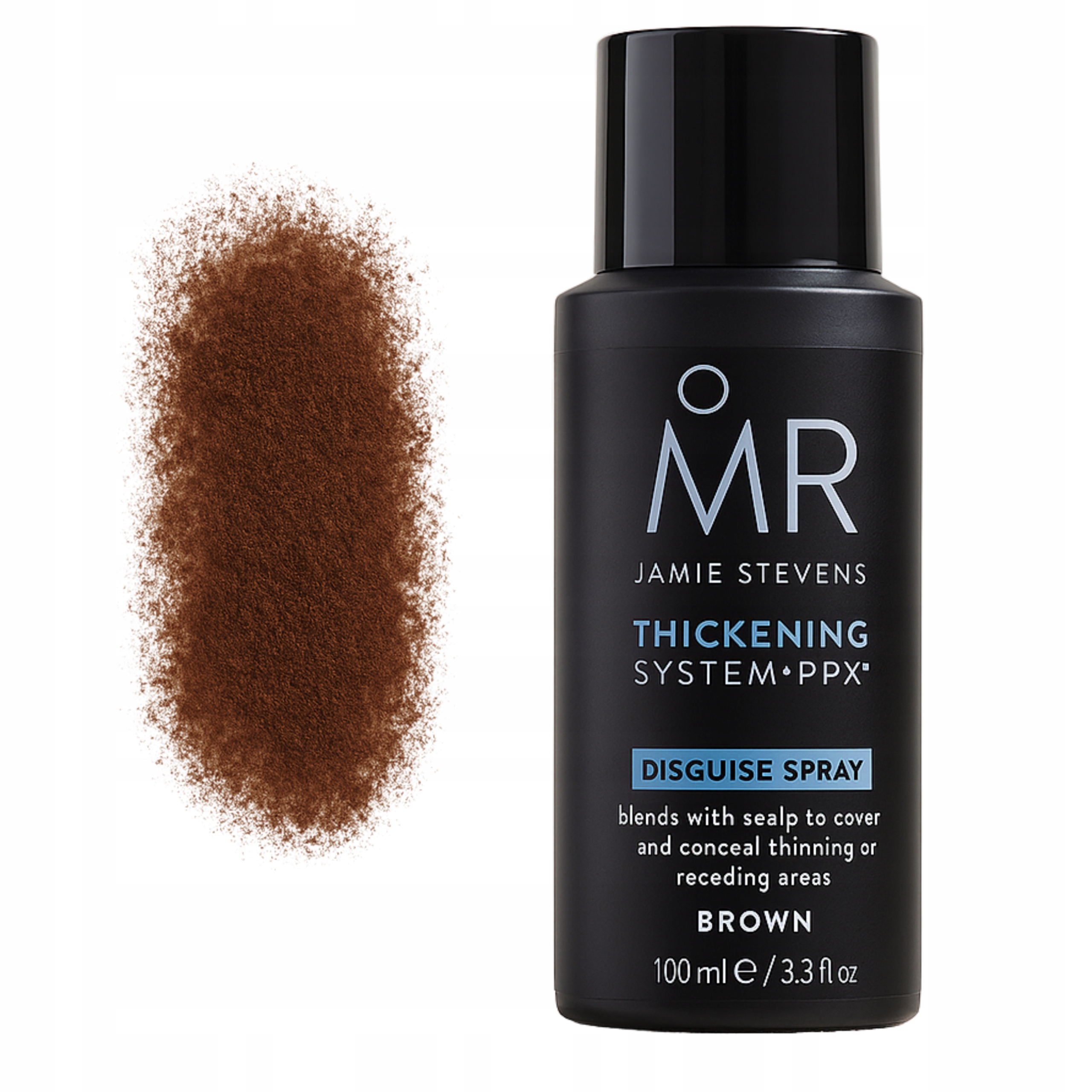 Mr Disguise 100 ml Mikrovlákna ve spreji Zahušťování vlasů Středně hnědá