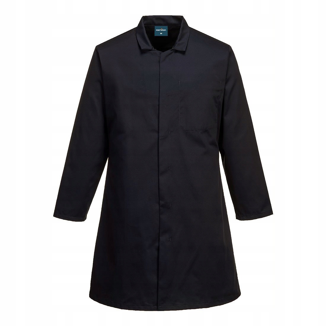 Pánská potravinová zástěra s 1 kapsou, praní 60 °C vel. XXL Granátová R