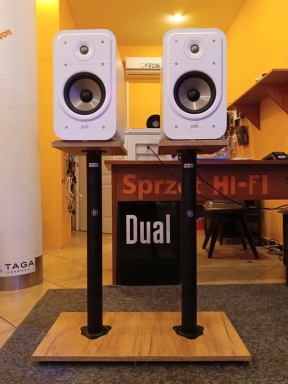 walnut STANDY PODSTAWKI POD KOLUMNY BIG BOB DUŻE Model BIG BOB