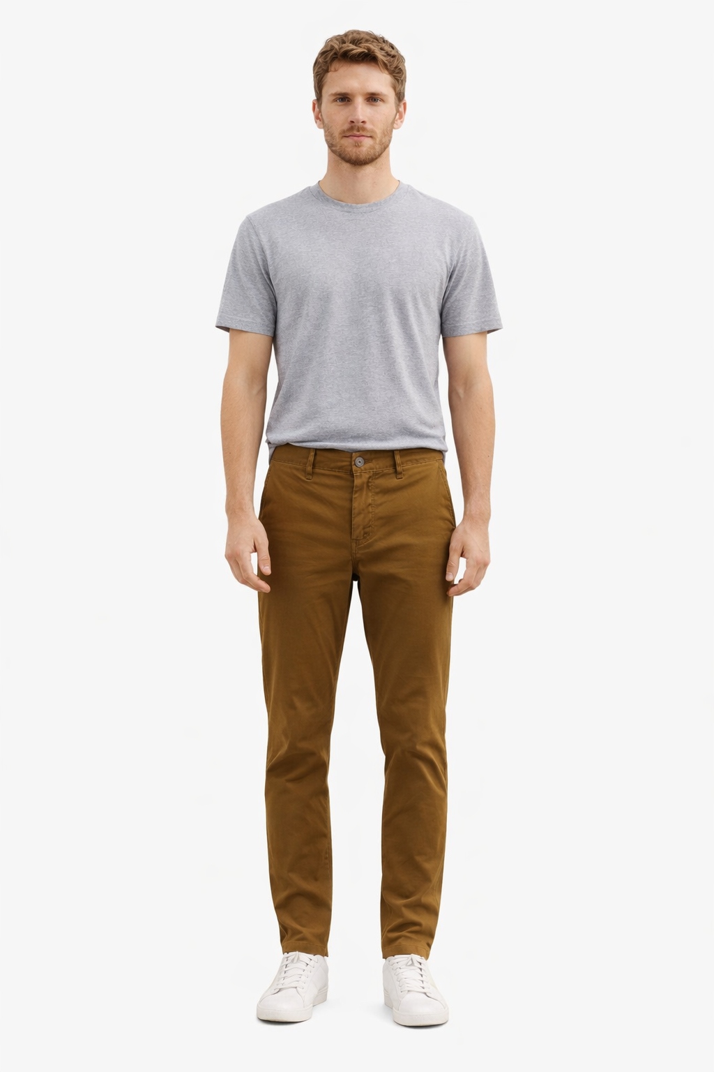 Boss Chinos Pánské Klasické Kalhoty Z Bavlny 33/32 I3C