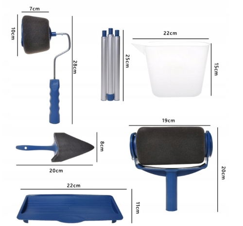 Wałek do malowania zestaw niekapiący Paint Roller Kod producenta 15659