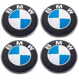 BMW 60mm EMBLEMATY NAKLEJKI KOLPAKI ALU FELGI