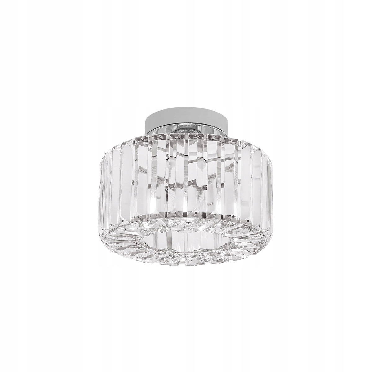 Stropní svítidlo ze skleněných křišťály kulatá 1xE27 15W Vetro Light Prestige