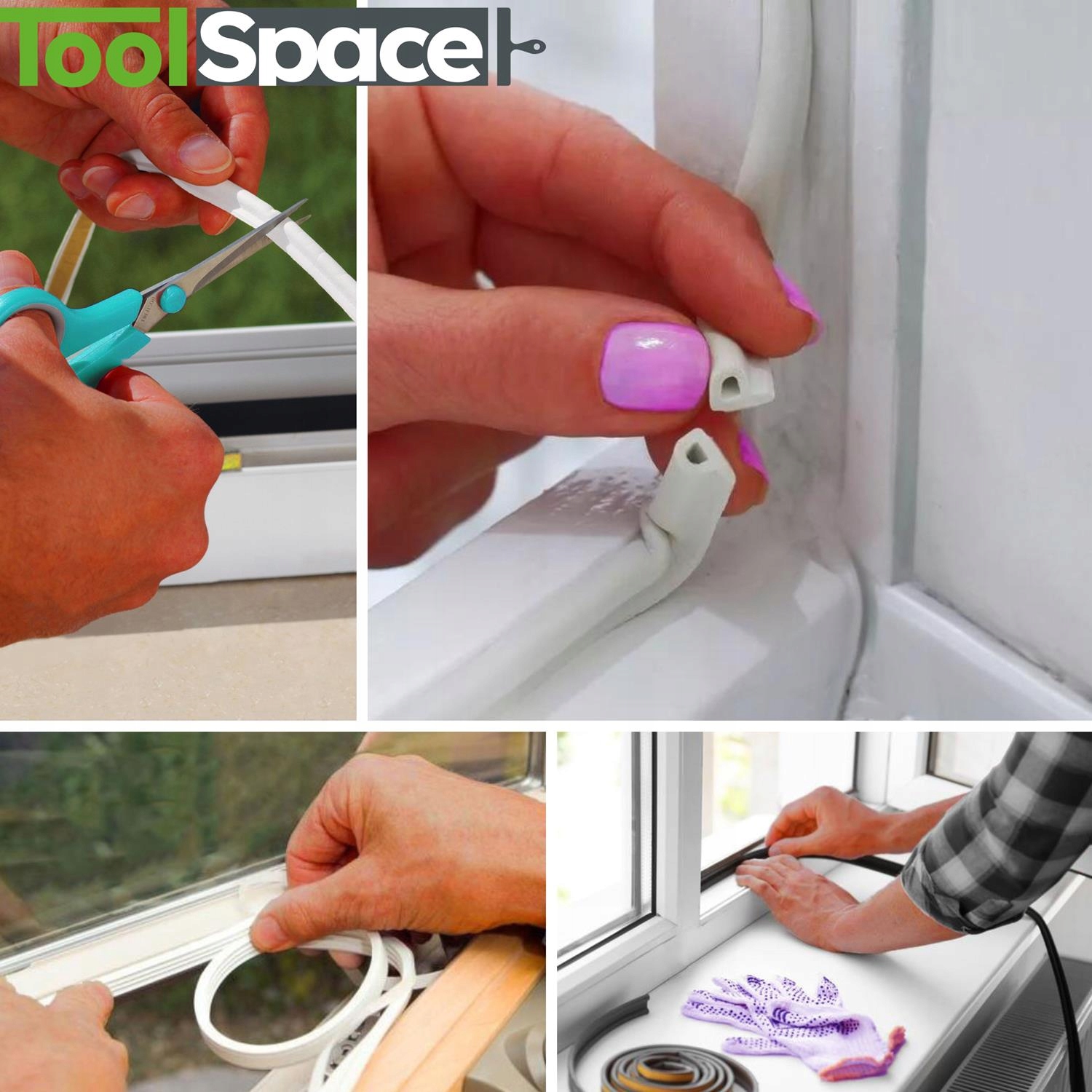 Uszczelka samoprzylepna do okien D 100 mb BRĄZ Długość 10000 cm