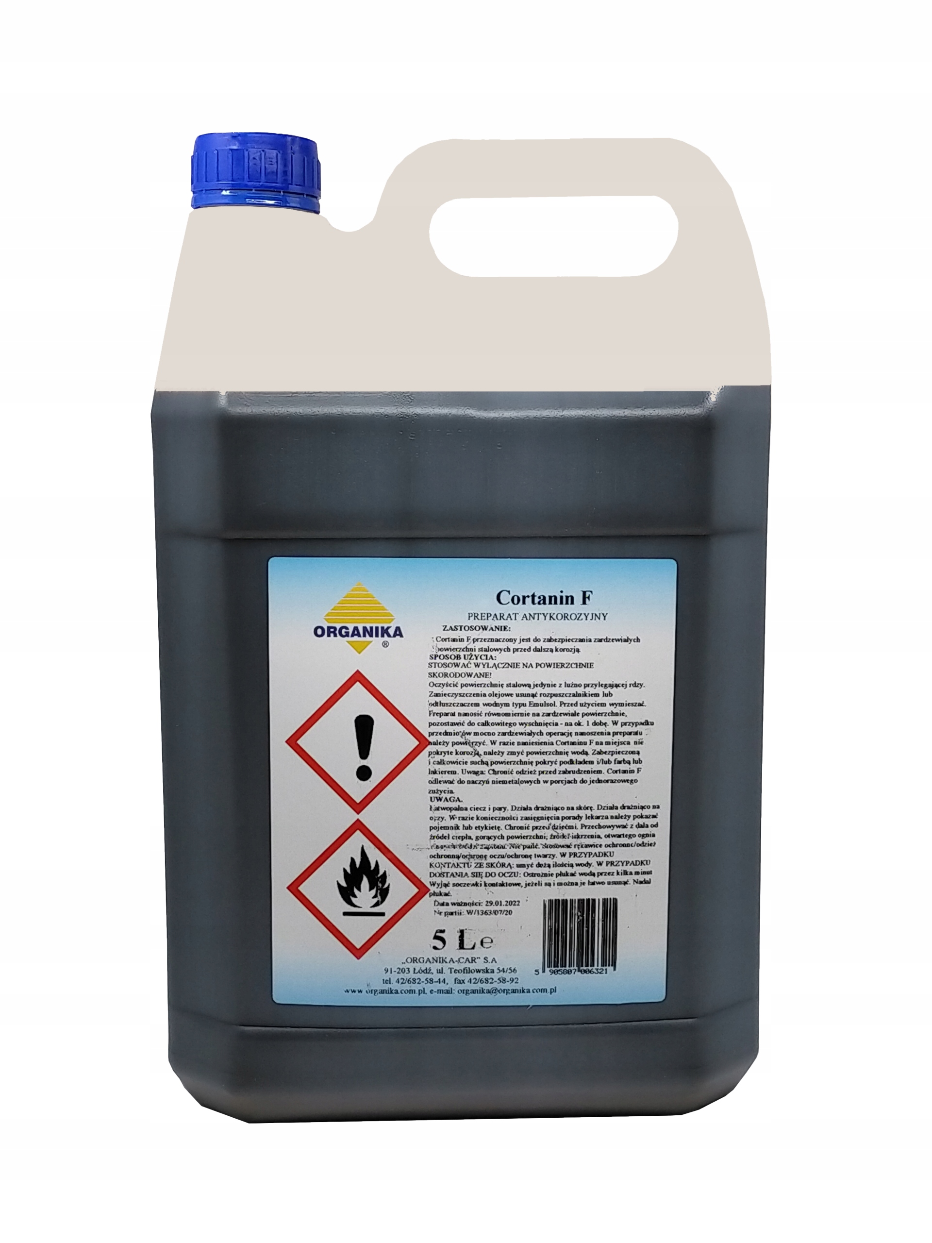 PREPARAT ANTYKOROZYJNY CORTANIN F 5 L