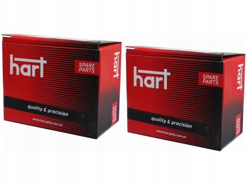 2× Hart 477 385 Osłona / miech powietrzny / amortyzator