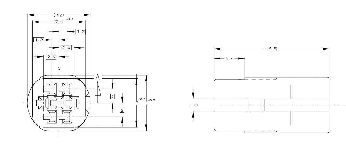 Wtyczka 7-pinowa Producent części e-connectors