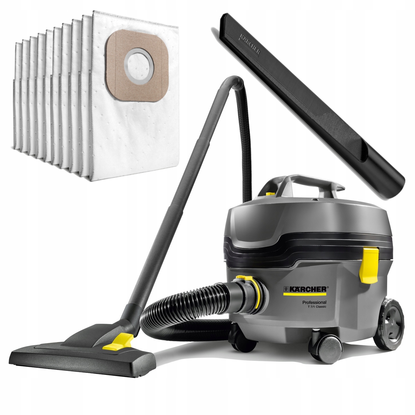 Vysavač T 7/1 Classic Karcher sáčky 10 ks a sací hubice