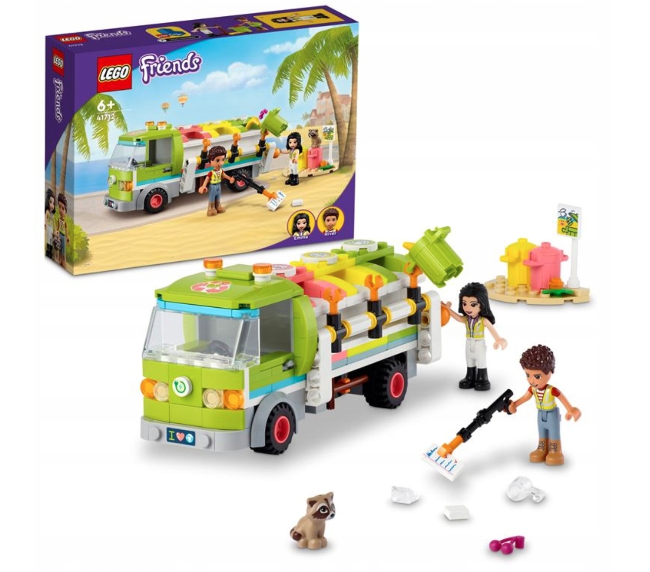 

Lego Friends 41712 Ciężarówka recyklingowa