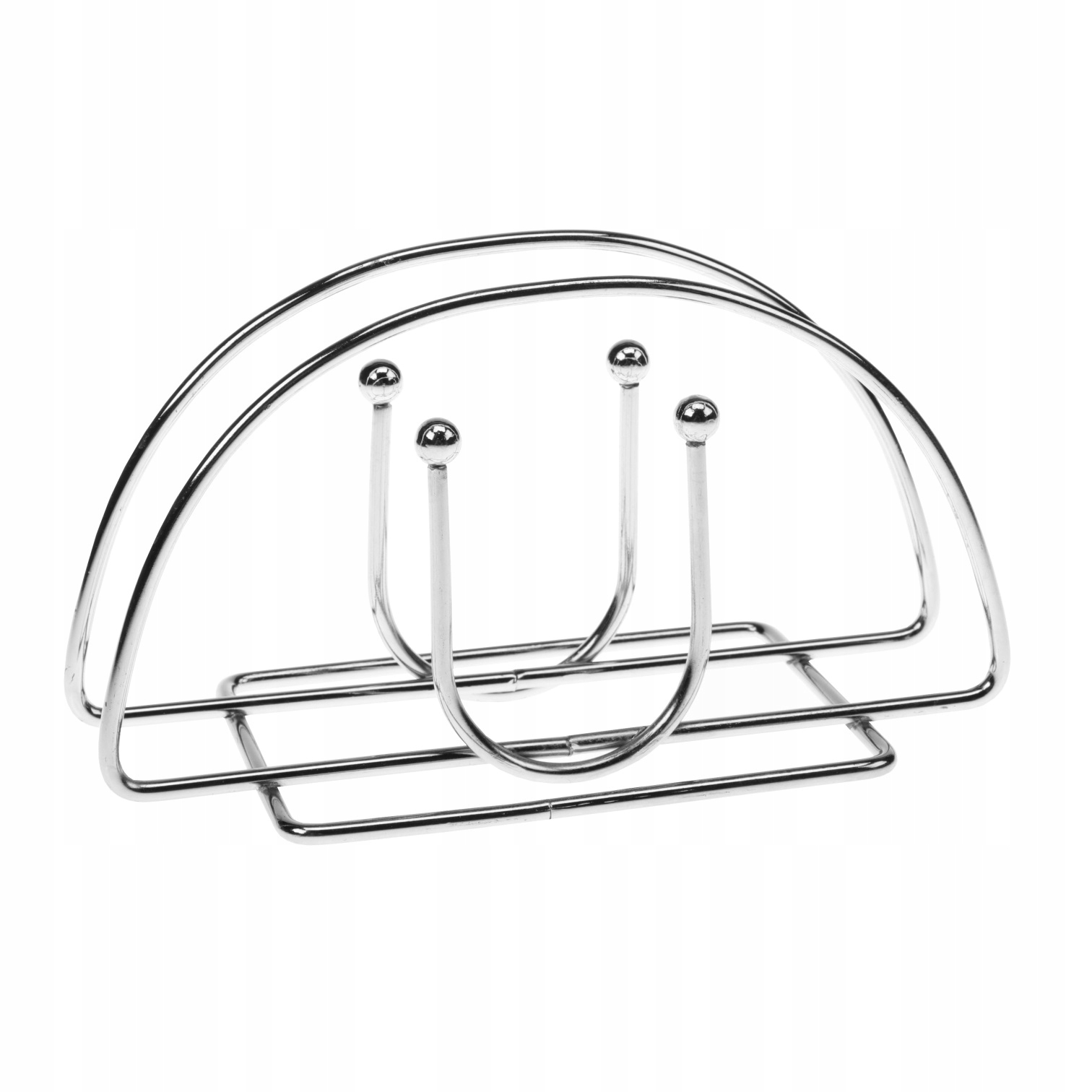 

Serwetnik stojak na serwetki chromowany decor W-wa