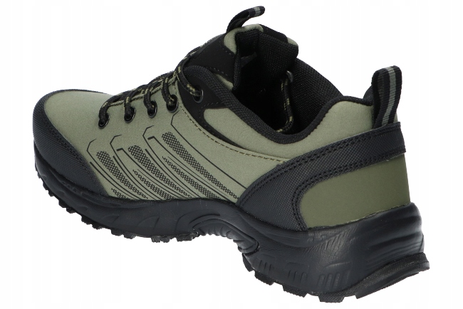 TREKKINGI AMERICAN CLUB WT177 BUTY SPORTOWE SOFTSHELL KHAKI 41 Odcień khaki