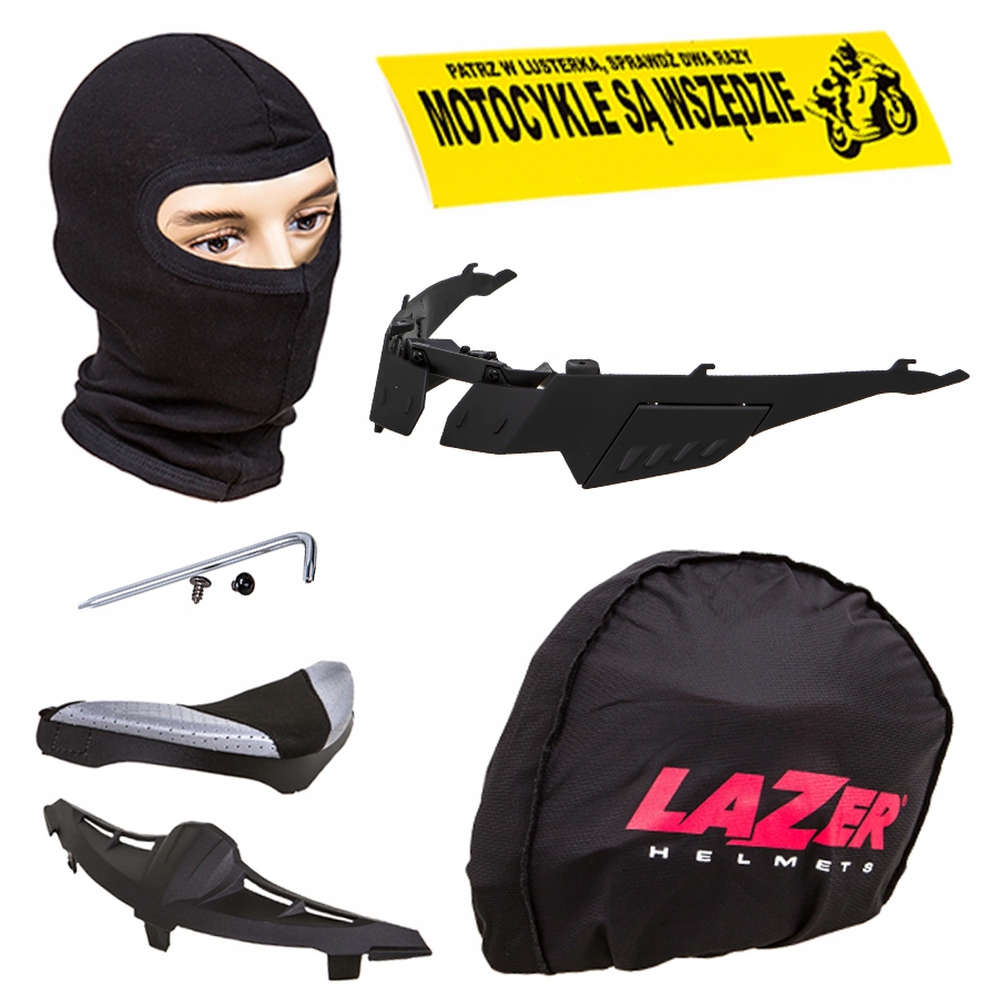 KASK MOTOCYKLOWY LAZER RAFALE SR XL MATOWY BLENDA Typ Integralne / Pełne