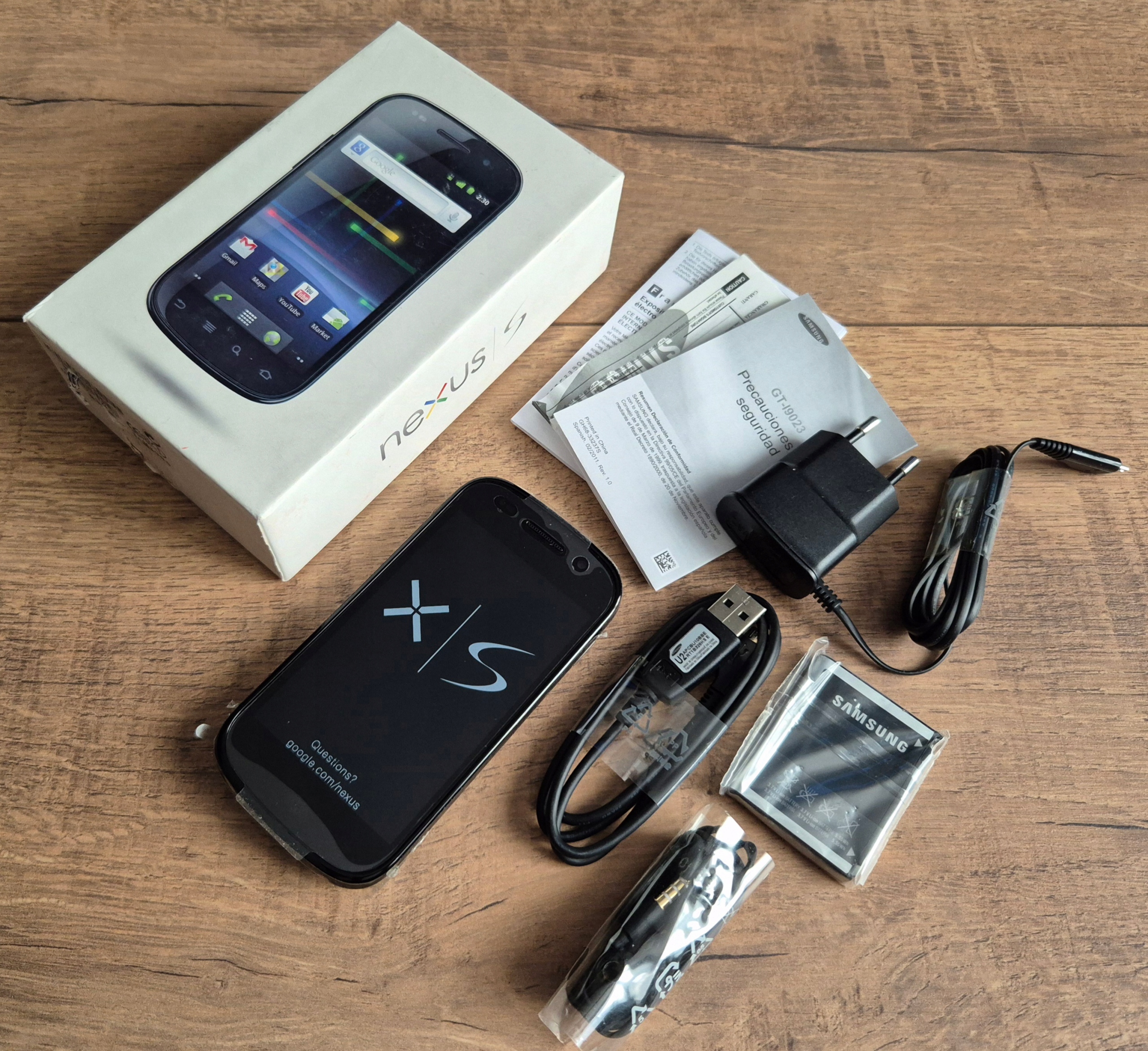 Samsung Nexus S GT-I9023 Komplet Nowy Unikat Jedyny Taki