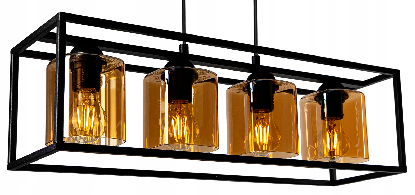 

Lampa Sufitowa Plafon Żyrandol Loft Edison Led