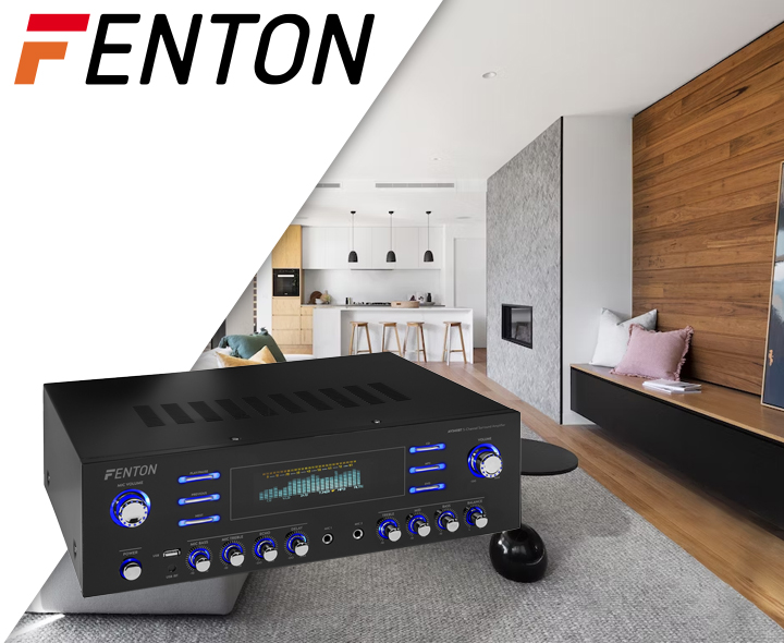 Wzmacniacz karaoke HQ 5-KANAŁOWY USB BT pilot EAN (GTIN) 8715693304169