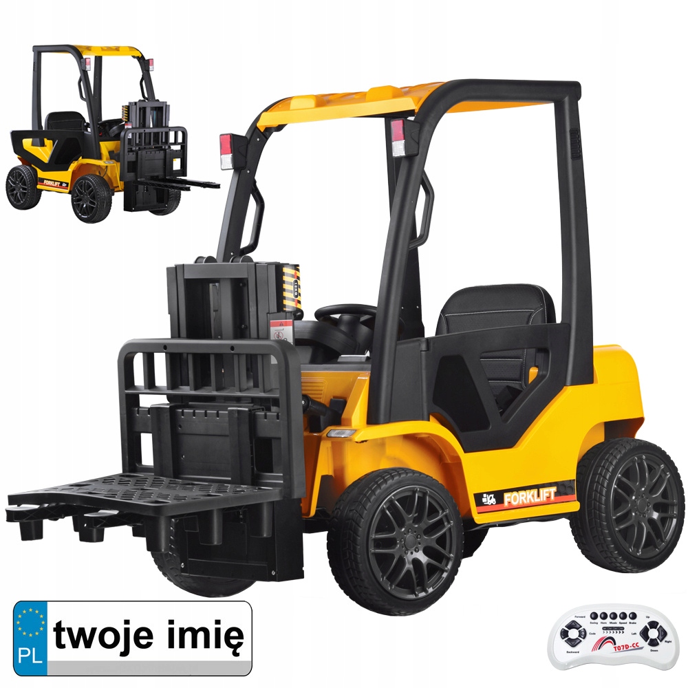 Auto na akumulator Wózek Widłowy na pilota PA0255