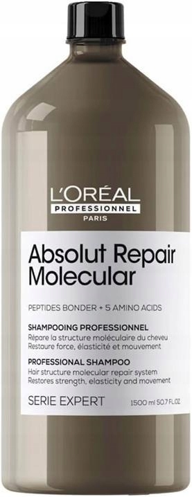 Loreal Absolut Repair Molecular Šampon Pro Poškozené A Slabé Vlasy 1500