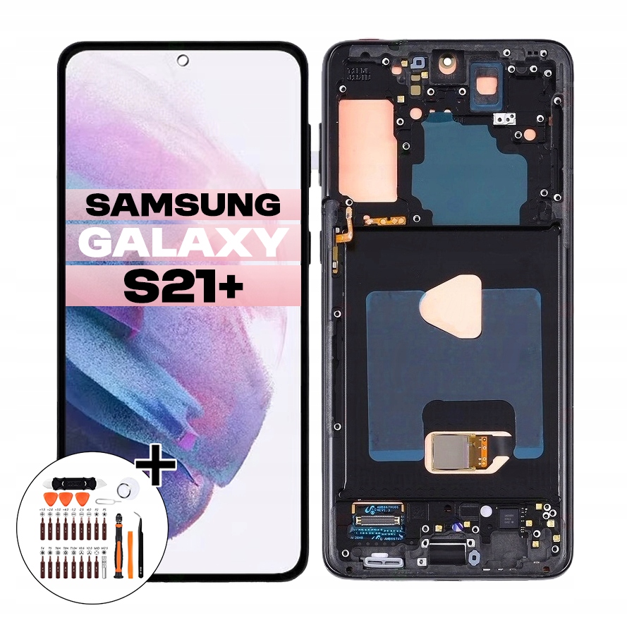 Displej pro Samsung Galaxy S21 Plus G996 Oled Rámeček sada nástrojů