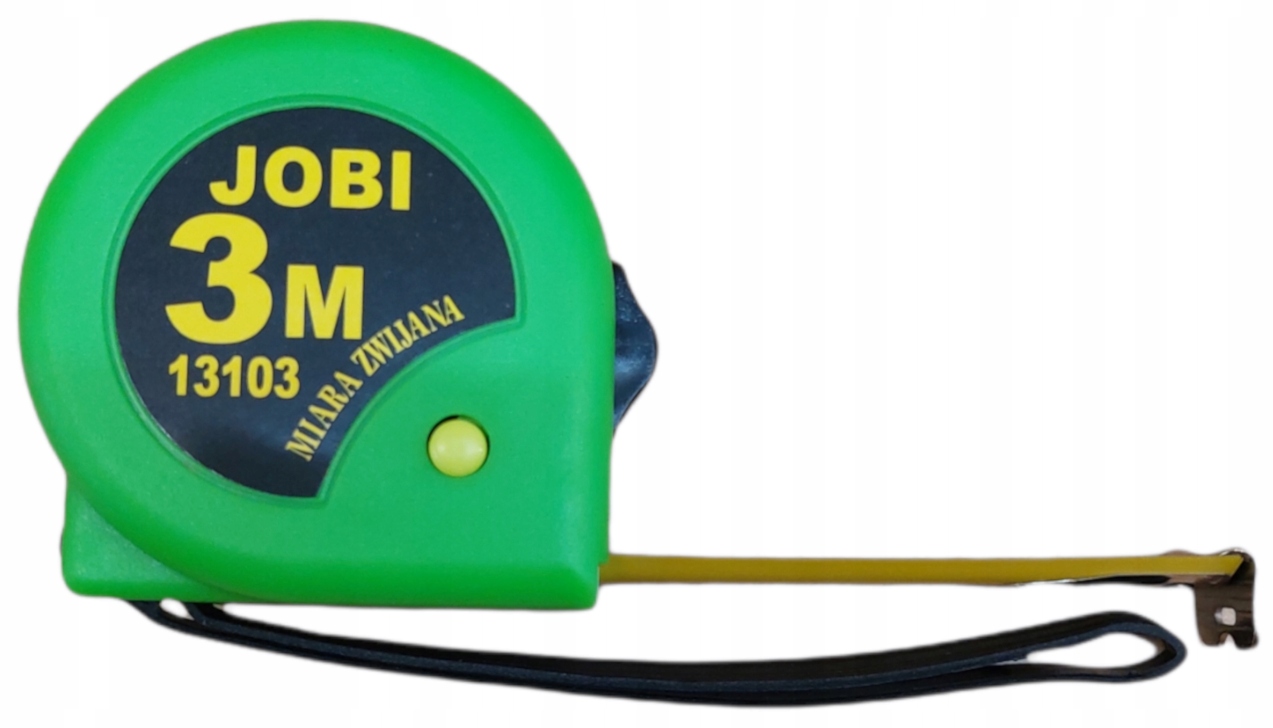 JOBI MIARA MIARKA ZWIJANA TAŚMA 3M 19mm OP. 24szt Długość 3 m